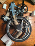 大行（DAHON）P10折疊自行車20英寸10速鋁合金成人通勤V剎 PAA003 消光灰藍 曬單實拍圖