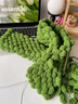 禮莎棉花糖球球線(xiàn)蓋毯diy手工毯子織毛毯毛線(xiàn)團球粗毛線(xiàn)編織材料包 球球棉花糖材料包【16團可做1.6*1.8m左右毯子】 曬單實(shí)拍圖