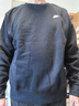 耐克男子加絨圓領(lǐng)衛衣冬季新款針織休閑刺繡柔軟上衣NIKE FN3887 010黑/白 XL 曬單實(shí)拍圖