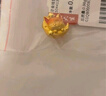 周大生腕美系列黃金轉運珠狐貍熒光琺瑯硬金手鏈 抱月狐0.9g 曬單實(shí)拍圖