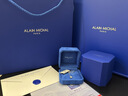 艾蘭米雪 ALAIN MICHAL Honey甜蜜契約 925銀鍍金 1克拉 培育鉆石項鏈 情人節(jié)禮物送女友 曬單實拍圖