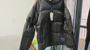 雪中飛25年秋冬新款羽絨服男女短款連帽時(shí)尚面包服90絨拼色加厚保暖外套 曬單實(shí)拍圖