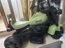 貝趣兒童電動(dòng)車(chē)摩托車(chē)1-3-6歲寶寶三輪車(chē)小孩玩具車(chē)可坐人遙控電瓶車(chē) 橄欖綠【遙控雙驅+雙電瓶+早教】 1-7歲生日周歲六一兒童節禮物 曬單實(shí)拍圖
