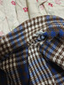 賢哲逸磨毛加厚毛呢格子襯衫女寬松中長(cháng)款秋冬季新款港味百搭襯衣外套潮 主圖款 M 95-105斤 曬單實(shí)拍圖