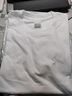 MMOPTOP純色重磅短袖T恤男夏季簡(jiǎn)約純棉寬松休閑打底衫女T001 2白色XL 曬單實(shí)拍圖