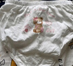 拉比兒童內褲純棉女童三角底褲四季中大童女孩內褲5條裝 特殊色150 曬單實(shí)拍圖