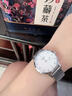 浪Longinse手表女士琴時(shí)尚奢華全自動(dòng)機械表鏤空防水男女情侶腕表 L389女玫金白面 送皮帶+手鏈 曬單實(shí)拍圖
