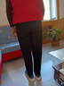 俞兆林（YUZHAOLIN）中老年女褲春秋冬季長(cháng)褲寬松高腰媽媽褲子老太太加絨厚奶奶褲外穿 黑色(春秋款) 3XL 建議(120-135斤) 曬單實(shí)拍圖