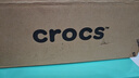 卡駱馳（CROCS）舒樂(lè )洞洞鞋沙灘鞋男鞋包頭女鞋拖鞋|209964 深藍色-410 43 (270mm) 曬單實(shí)拍圖