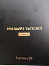 華為（HUAWEI）【咨詢(xún)享優(yōu)惠】華為WATCH 5手表運動(dòng)鴻蒙AI智能eSIM獨立通話(huà)血壓血糖風(fēng)險評估研究男女智能Pro 46MM蒼穹黑丨氟橡膠表帶【送皮表帶+貼膜】 曬單實(shí)拍圖
