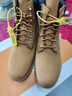 添柏嵐（Timberland）官方踢不爛男鞋戶(hù)外防水抗污防滑耐磨皮革高幫大黃靴 18094-231 42 內長(cháng)265mm 曬單實(shí)拍圖