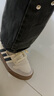 adidas「小鋸齒」D-PAD CLASSIC休閑美高風(fēng)復古籃球板鞋阿迪達斯   淺灰/黑色/淺猩紅   42 曬單實(shí)拍圖