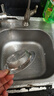 世家（MR.SIGA）廚房水槽過(guò)濾網(wǎng)帶提手不銹鋼水池下水道網(wǎng)兜洗菜盆碗池殘渣過(guò)濾器 不銹鋼廚房瀝水籃【一體成型孔】 曬單實(shí)拍圖