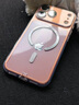 甲度適用iPhone17ProMax電鍍透明磁吸手機殼蘋(píng)果17Pro帶防塵塞一體保護套 橙色(一體防塵塞)自帶鏡頭膜 iPhone17Pro 曬單實(shí)拍圖