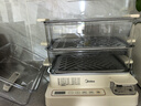美的（Midea）電蒸鍋 22L三層大容量外置加水蒸鍋電蒸鍋 透明視窗不銹鋼蒸片多用途蒸包子鍋多功能鍋ZGC322301 曬單實(shí)拍圖