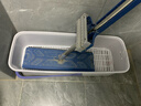拖把桶長(cháng)方形涮洗墩布清洗桶單賣(mài)拖把盆商用清潔桶大號60厘米家用 底部?jì)葟?2CM【帶瀝水板】 曬單實(shí)拍圖