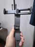 派凡 旅行便攜式手機(jī)支架飛機(jī)高鐵桌面懶人看平板神器金屬可折疊旋轉(zhuǎn)升降可夾座椅美術(shù)生畫板ipad夾子 灰-升級款【手機(jī)平板通用/小巧隨身/全金屬】 曬單實(shí)拍圖