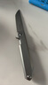 三刃木三刃木1161高檔鋼柄鈦柄戶(hù)外折疊刀水果刀小折刀便攜式折刀 淺灰 1161鋼本1428鋼材 曬單實(shí)拍圖