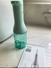 飛利浦（PHILIPS）【中秋節(jié)禮物】沖牙器洗牙器水牙線 成人便攜式潔牙器 立式手持2種潔齒模式 美牙艙 HX3826/34 綠 曬單實拍圖