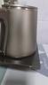 容聲（RONGSHENG） 全自動上水電熱水壺單壺燒水壺熱水壺電茶壺電熱壺自吸式燒水器家用電水壺不銹鋼全自動燒水壺 0.8L 溫感水柱燈雙層防燙咖色 曬單實拍圖