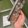 特萊曼尼蝴蝶珍珠適用蘋果16promax手機殼新款透明iphone16pro四角氣囊防摔ip15網(wǎng)紅高檔電鍍亞克力閃鉆女 iPhone16ProMax 曬單實拍圖