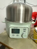 北鼎（Buydeem）電蒸鍋 電煮鍋電火鍋 蒸鍋電蒸鍋小電鍋蒸燉鍋預約電燉鍋多功能蒸煮燉鍋 G37全能汽鍋淺杉綠 曬單實(shí)拍圖