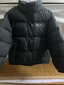 波司登（BOSIDENG）羽絨服女短款立領(lǐng)加厚新國標90絨商場(chǎng)同款寬松休閑外套 黑色 XS 155/80A 體重約110以?xún)?曬單實(shí)拍圖