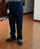 AEMAPE蘋(píng)果牛仔褲男士寬松直筒中年彈力男褲秋冬厚款爸爸裝中老年斜插袋 深藍色 秋冬厚款 38 碼 褲圍2尺9 曬單實(shí)拍圖