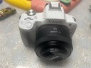 佳能（Canon）EOS R50 微單半畫(huà)幅相機 r50小巧便攜 Vlog拍攝直播相機 4K短視頻  學(xué)生微單相機 R50白色單機+RF50 1.8【人像小痰盂】 官方標配【無(wú)必備配件攝影大禮包~推薦 曬單實(shí)拍圖