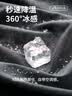 與狼共舞【冰氧吧】夏季男圓領7A抗菌國風滿印短袖T恤 015深灰 M(170)  曬單實拍圖
