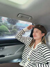 矜持范毛衣女2025年新款韓版撞色條紋v領(lǐng)長(cháng)袖針織衫女毛衣開(kāi)衫小外套 杏色 M 曬單實(shí)拍圖
