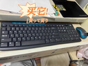 羅技（Logitech）MK345無(wú)線(xiàn)辦公鍵鼠套裝 寬大掌托 舒適鍵入體驗 全尺寸 帶無(wú)線(xiàn)2.4G接收器 黑色 曬單實(shí)拍圖