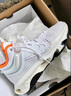 耐克（NIKE）AirZoomG.T.Jump2EP中幫籃球鞋男女同款白橙黑 白/帆白/醒目橙/黑 42 曬單實(shí)拍圖