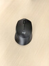 羅技（Logitech）M330 靜音鼠標 無(wú)線(xiàn)鼠標 辦公鼠標 右手鼠標 帶無(wú)線(xiàn)微型接收器 黑色 曬單實(shí)拍圖