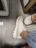 斯凱奇（Skechers）女鞋緩震舒適運動(dòng)鞋厚底休閑鞋增高老爹鞋149589 自然色/檸檬色/NTLM 38 曬單實(shí)拍圖