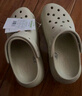 卡駱馳（crocs）經(jīng)典泡芙Clog男女一腳蹬懶人沙灘鞋 CR207521-2Y2 37 曬單實(shí)拍圖