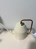 宜家（IKEA）VATTENKRASSE瓦特卡斯防銹灑水壺家用澆花神器長(cháng)嘴園藝壺花桶 灑水壺乳白色/金黃色0.9L 曬單實(shí)拍圖