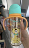 貝親（Pigeon）PPSU雙把手防脹氣奶瓶330ml 紳士豹 L號奶嘴 6月+ AA223 曬單實(shí)拍圖