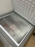 Midea美的冰柜220升 家用商用囤貨雙箱雙溫冷柜蝶形門(mén) 冷藏冷凍柜 臥式 純白 220L BCD-220VM(E) 兩天約一度電 曬單實(shí)拍圖