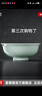 景德鎮(zhèn)（jdz）官方陶瓷影青瓷餐具無鉛純色碗盤組合搬家喬遷禮物家用搬家禮物 流影7英寸面碗（兩只裝） 曬單實拍圖