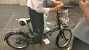 ICOLOUR折疊自行車(chē)成人男女超輕便攜單車(chē)變速減震通勤代步車(chē)后備箱免安裝 【免安裝】頂配版單速-時(shí)尚黑 20寸【適合身高：140-170cm】 曬單實(shí)拍圖