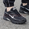 耐克（NIKE）男鞋老爹鞋2025春秋季新款ZOOM  2K運動(dòng)鞋低幫厚底增高休閑鞋跑步 黑色金屬銀暗煙灰IB4595-001 43 曬單實(shí)拍圖