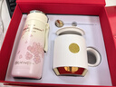 Vanow Kids櫻花保溫杯咖啡杯女生馬克杯高顏值閨蜜七夕節(jié)禮物伴手禮盒水杯子 曬單實(shí)拍圖