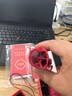 福進(jìn)家朱砂福袋吊墜本命年護身符隨身掛件錦囊荷包平安正品原石粉掛件款 福袋（內置朱砂5g) 曬單實(shí)拍圖