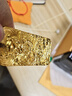 老鋪黃金古法手工足金項鏈 · 飛龍吊墜（繩鏈款） 小號金重約51.0g 曬單實拍圖