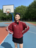 卡帕（Kappa）背靠背運動(dòng)外套女2025秋季新款復古撞色針織純棉衛衣女K0F62WK03D 暗夜藍黑-906 XL （尺碼推薦適合175/92A） 曬單實(shí)拍圖