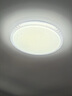 雷士照明（NVC）led吸頂燈臥室餐廳客廳燈現代簡(jiǎn)約輕奢仿水晶燈璀璨光效24W包安裝 曬單實(shí)拍圖