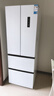 新飛（frestec）310升白色冰箱法式多門四門多維風(fēng)冷無霜變頻一級(jí)能效節(jié)能凈味除菌家用電冰箱 BCD-310WK7CT-2 310L凈味除菌變頻一級(jí)法式多門【素雪白】 曬單實(shí)拍圖