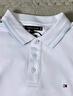 TOMMY HILFIGER【紳動(dòng)POLO】春夏男裝純棉珠地網(wǎng)眼花紗鑲邊修身短袖T恤POLO 淡藍色C1O S （推薦：120-130斤） 曬單實(shí)拍圖