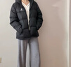 駱駝火山羽絨服1.0男士鴨絨加厚防寒面包服潮款冬季外套M13CR07089H 曬單實(shí)拍圖